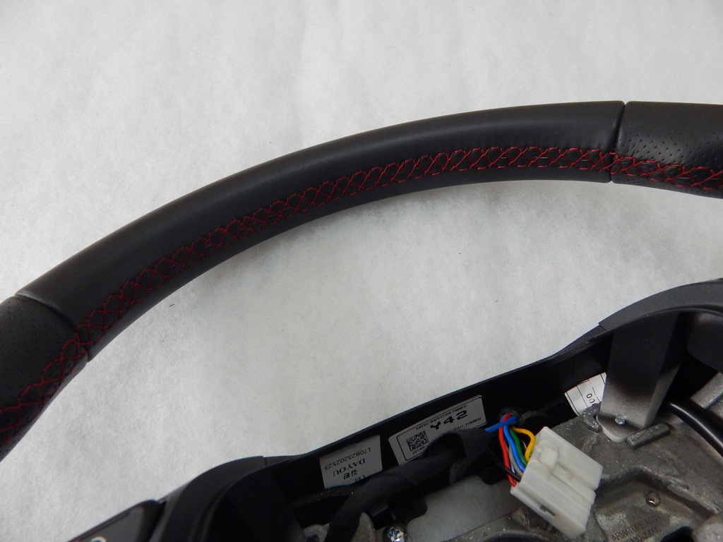 фото №9, Hyundai kona - повітропровід шкіра multi oryg czerwona nić