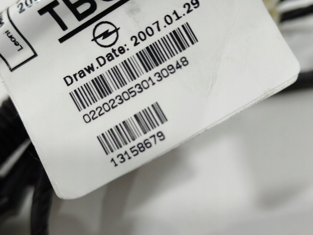 фото №5, Жгут дверь задних opel zafira b 13158679