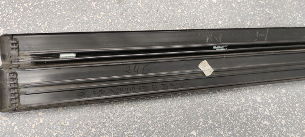 фото №7, Mercedes w210 молдинг порог накладка внутренняя