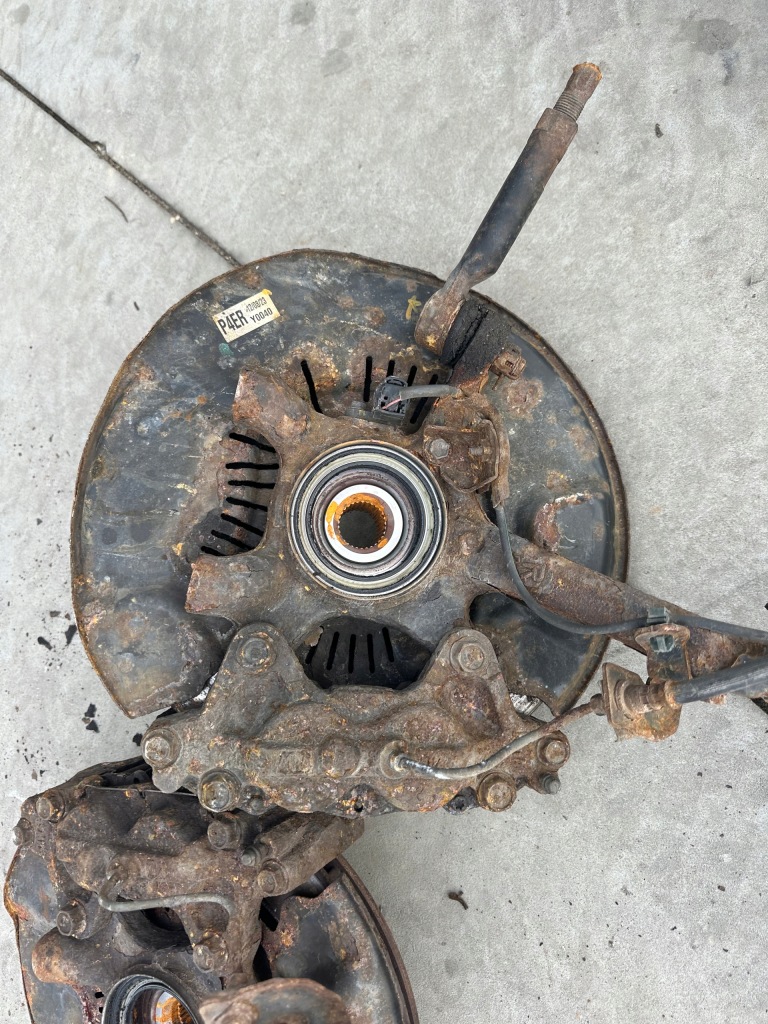 фото №5, Toyota land cruiser 150 09-24 поворотный кулак левая правая левый правый перед