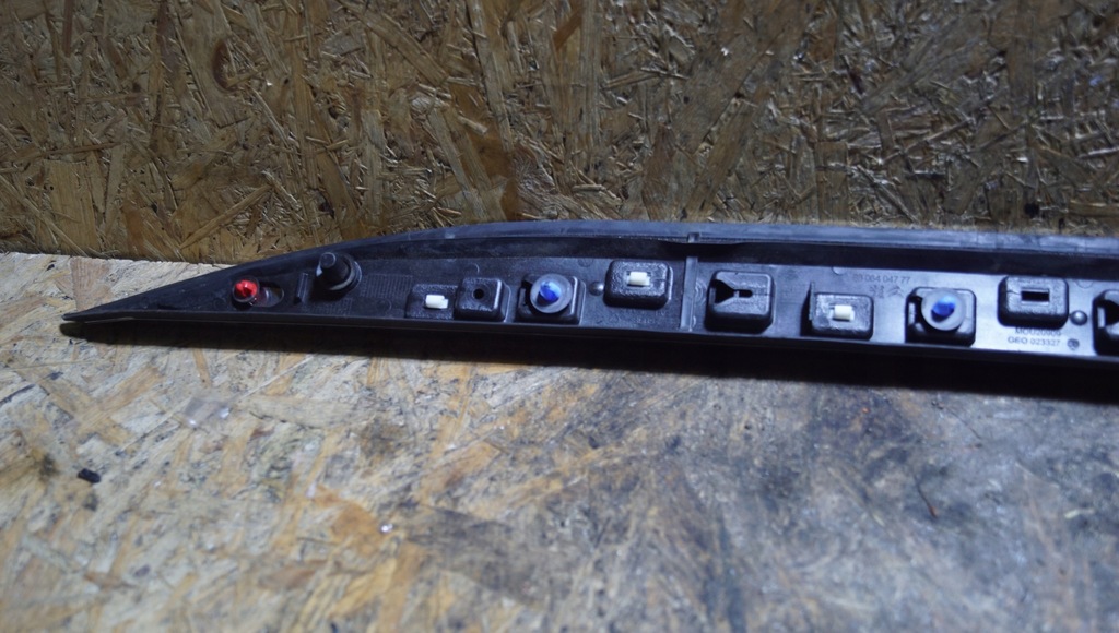 фото №11, Peugeot 2008 молдинг кровельная правая хром 9806404777