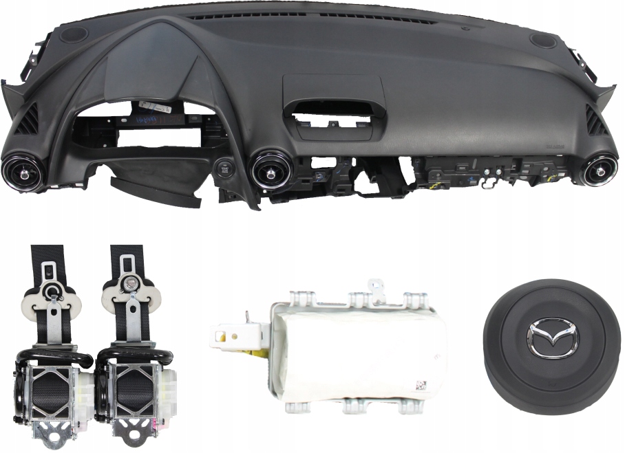 фото №1, Панель приладів консоль подушка безпеки ремені mazda cx-3