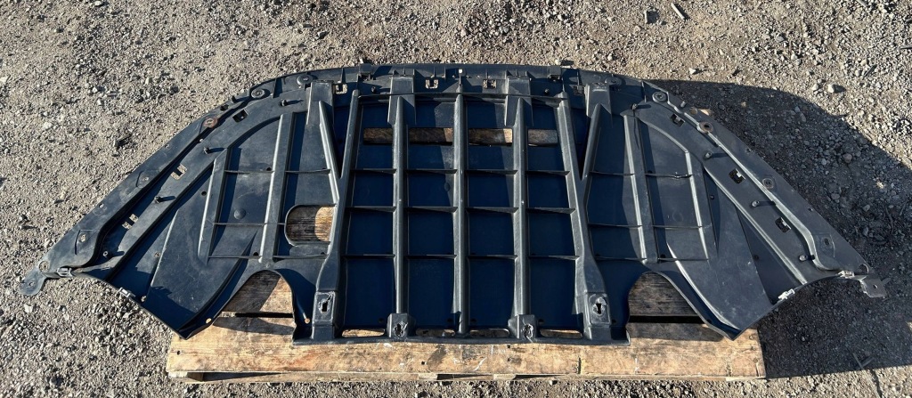 фото №7, Защита нижняя бампера двигателя спойлер подвеска jaguar f-type x152 2013r-