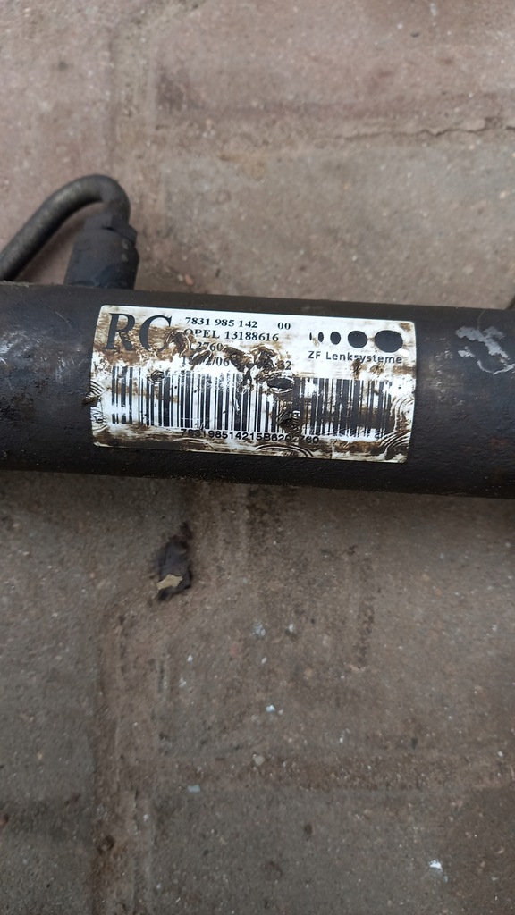 фото №5, Рейка рульова opel zafira b 06r 1.9cdti 783198514200