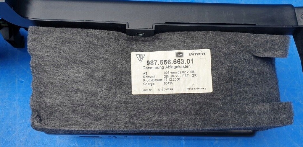 фото №9, 1x бардачок багажника задня задній porsche cayman 987