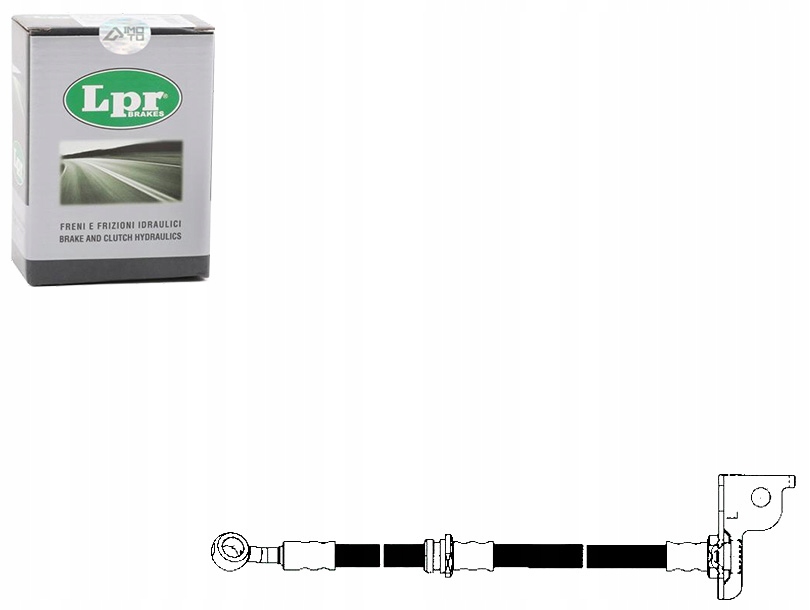 фото №1, Lpr шланг тормозной hyundai santa fe i 2.4 16v