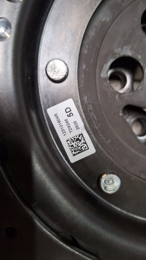 фото №4, Колесо сцепление двухмассовый renault kadjar captur ii 1.3 tce 123101804r