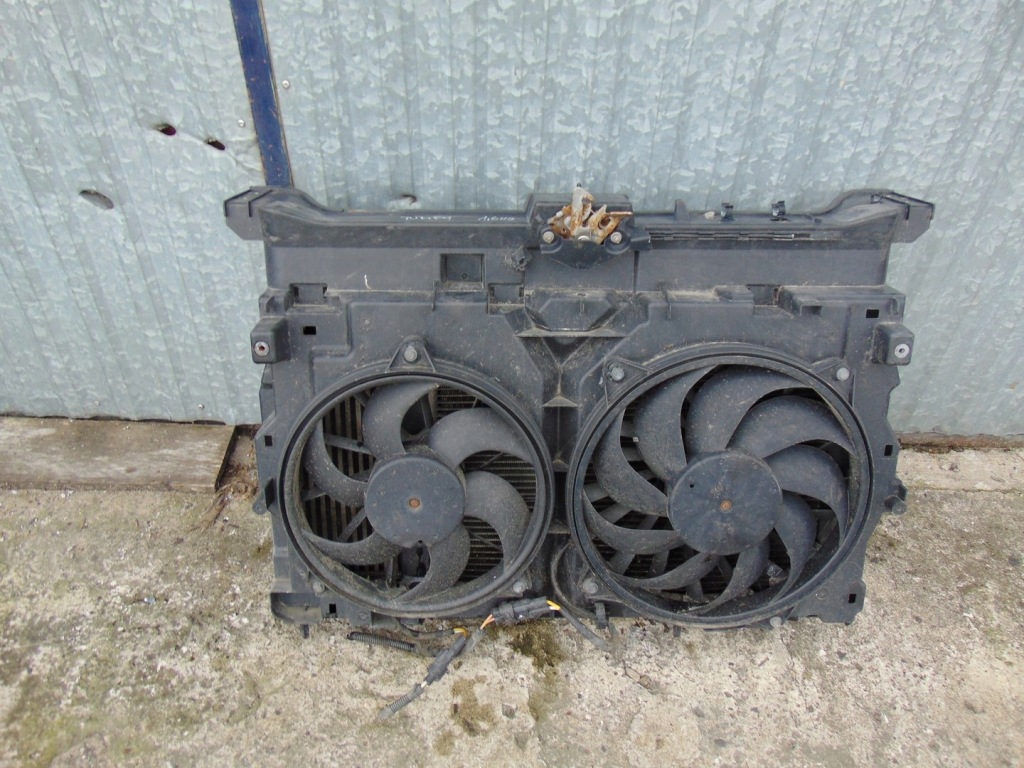 фото №1, Комплект радіатор вентилятор citroen jumpy ii 2007- 1.6 hdi кондиціонер