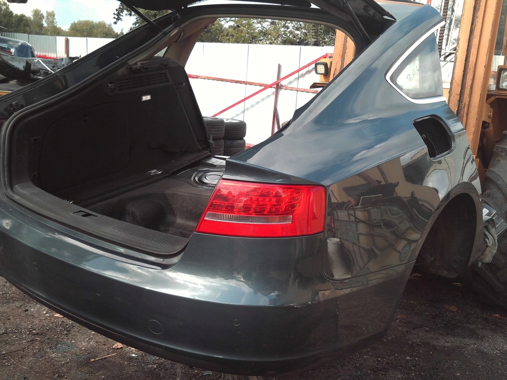 фото №6, Задняя kompletny четверть крышка багажника бампер лампы audi a5