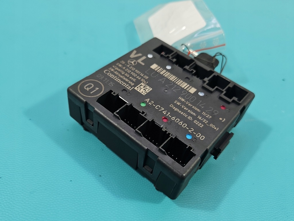 фото №1, Блок управления модуль дверь pl mercedes w212 a2129001429