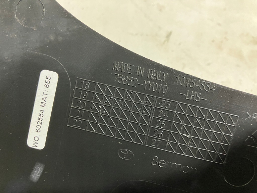 фото №13, Corolla e21 kombi trek поріг захист поріг зовнішня молдинг ліва