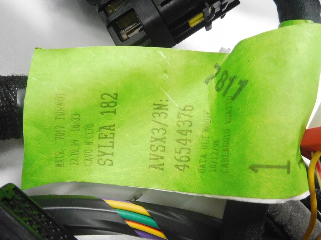 фото №9, Джгут електрична, частина передня fiat bravo оригінальний номер 46544376