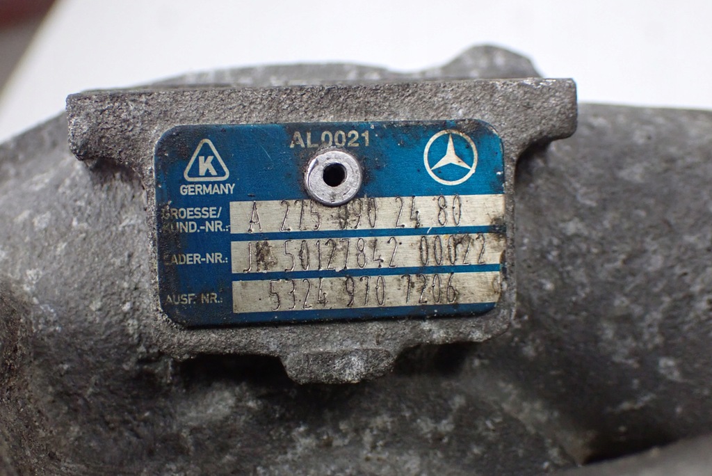 фото №15, Турбонагнетатель mercedes w221 w216 275 a2750902480