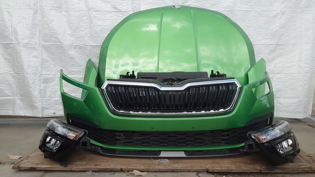 фото №1, Skoda kamiq перед капот бампер лампы крыло pas