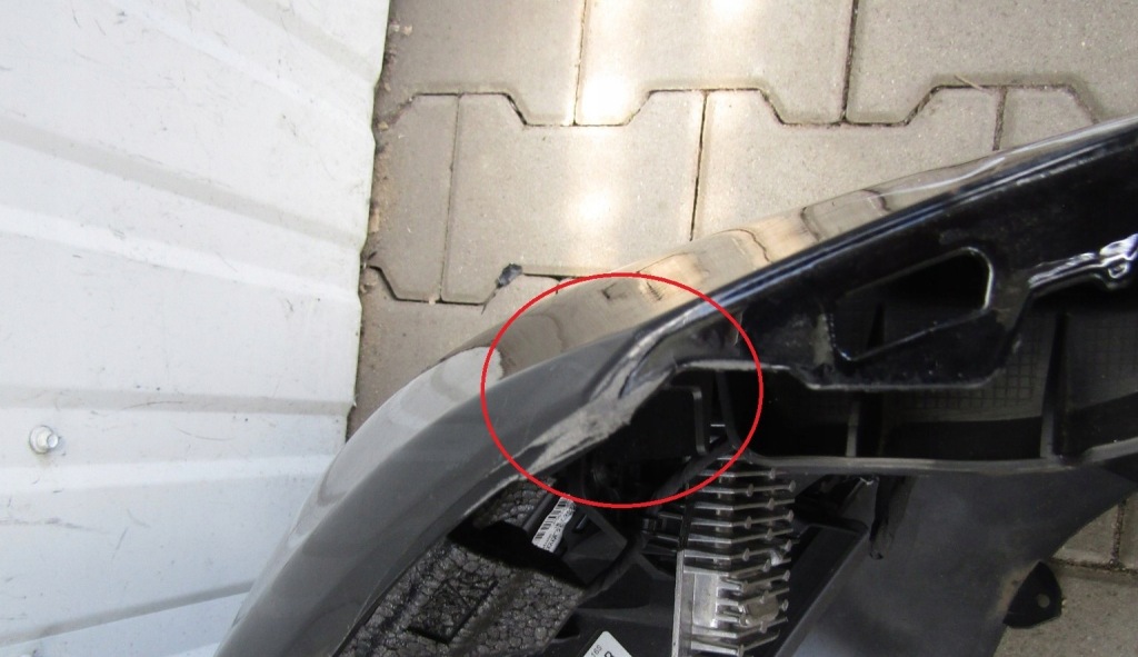 Бампер перед передний porsche cayenne 9y0 lift 23- usa Оригинал