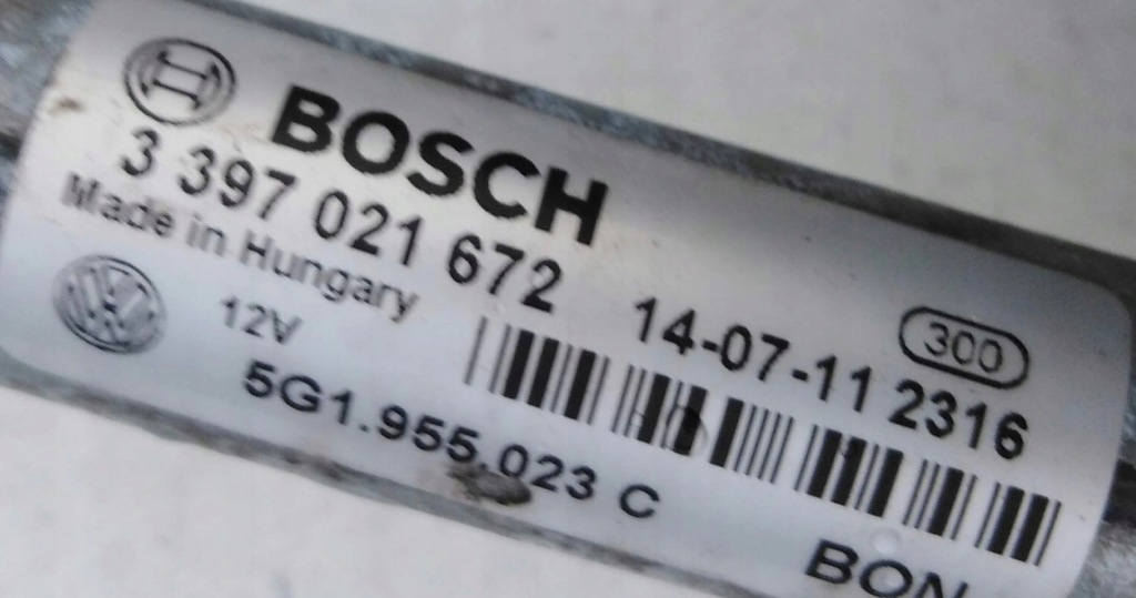 фото №7, Vw golf vii 7 механізм двірник 5g1955023c