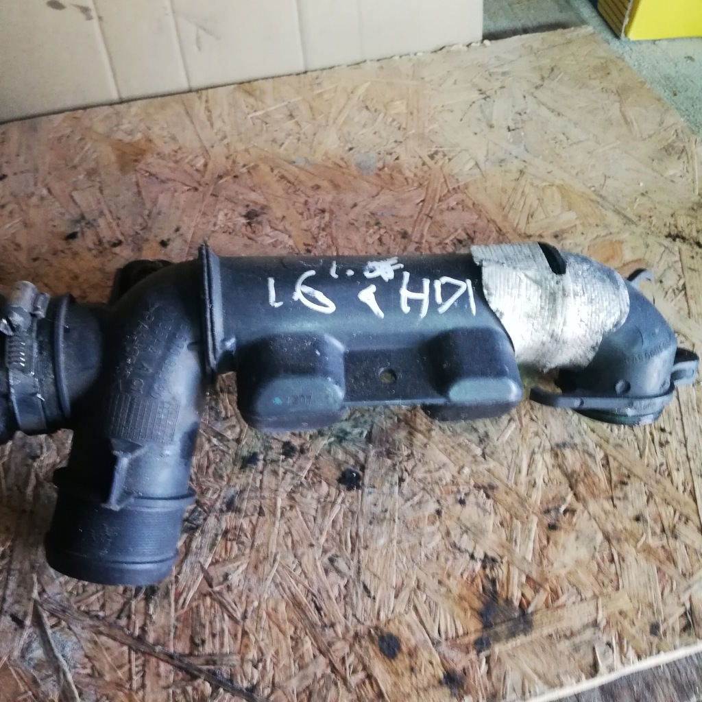 фото №1, Труба турбонагнітача peugeot 1,6hdi 9657083380