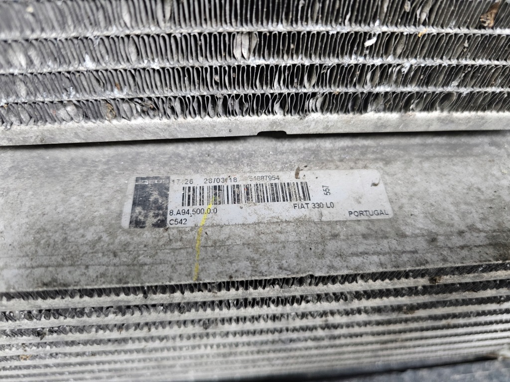 Ремінь передній радіатор комплект радіатор fiat tipo 2 1.6 m-jet дизель європа Недорого