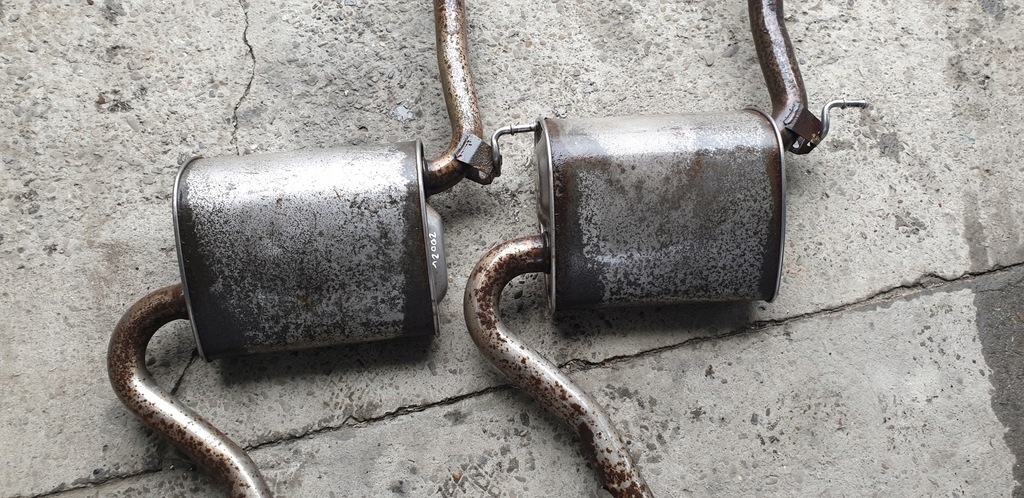 фото №9, Выхлоп гаситель audi a4 b6 2001-05 1.9 tdi