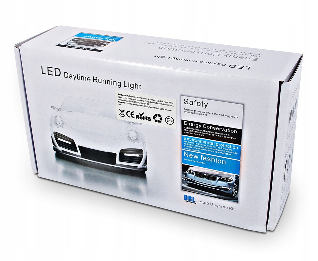 фото №9, Лампи do рух dziennej світло led гомологація e4 skośne автоматична коробка передач 6000k