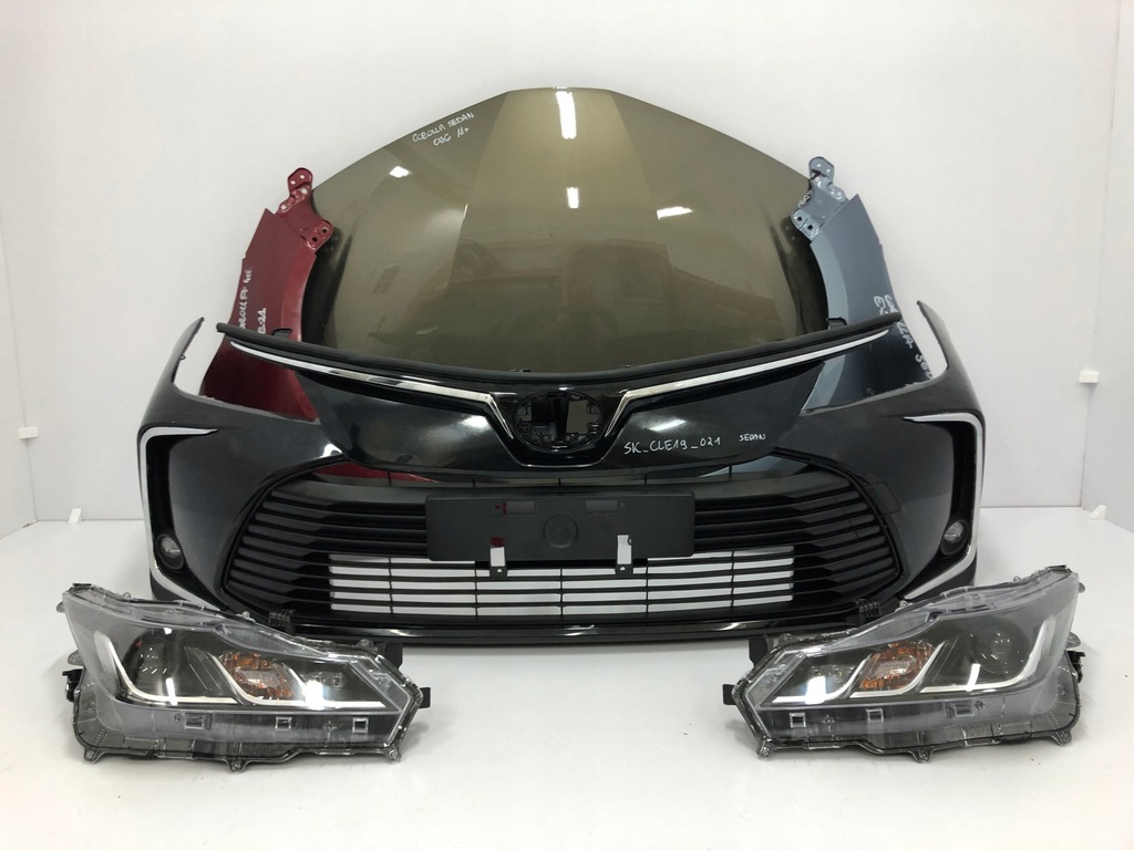 фото №1, Toyota corolla 19-e 21 капот бампер лампа крыло