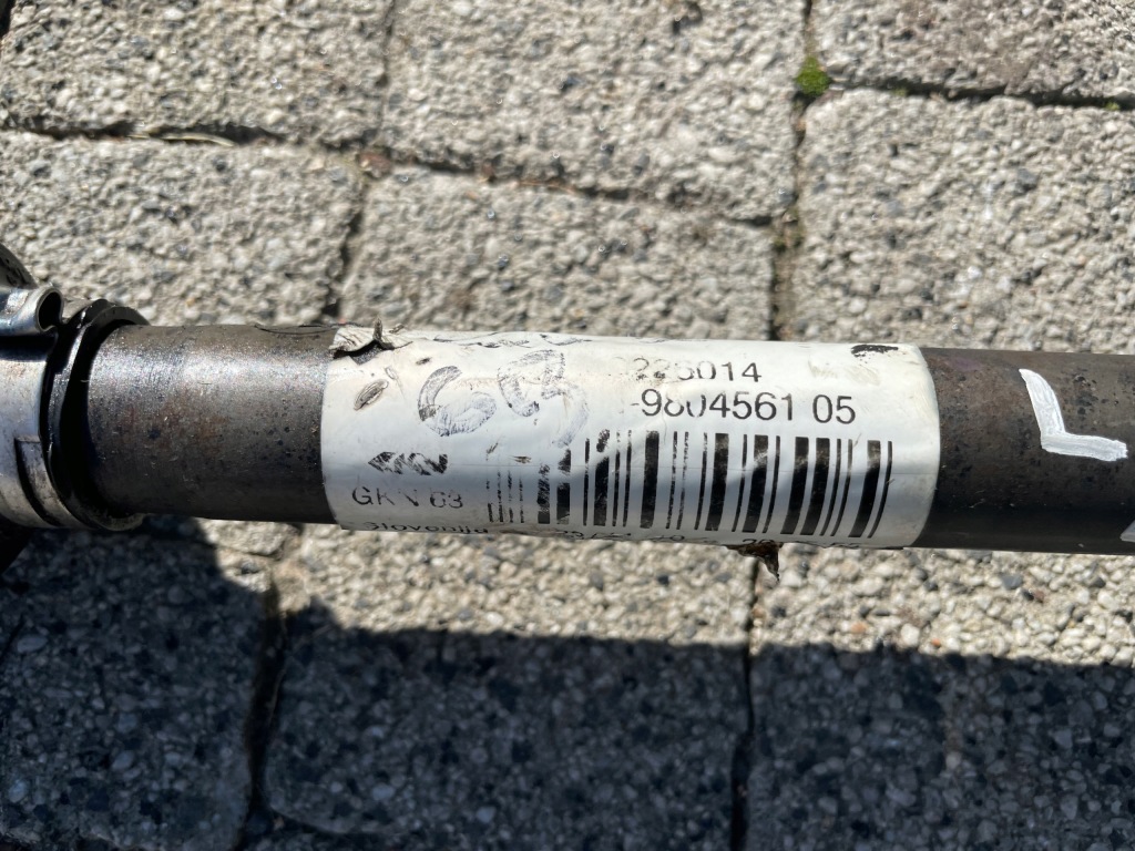 фото №2, Привідний вал ліва mini countryman r60 4x4 автоматична коробка передач 9804561