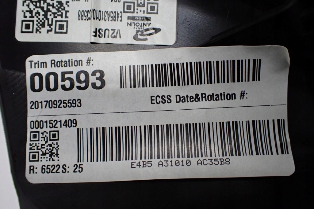 фото №3, Пластик захист стійка правий задня ford ka+ plus mk3 iii 5d htb 18r