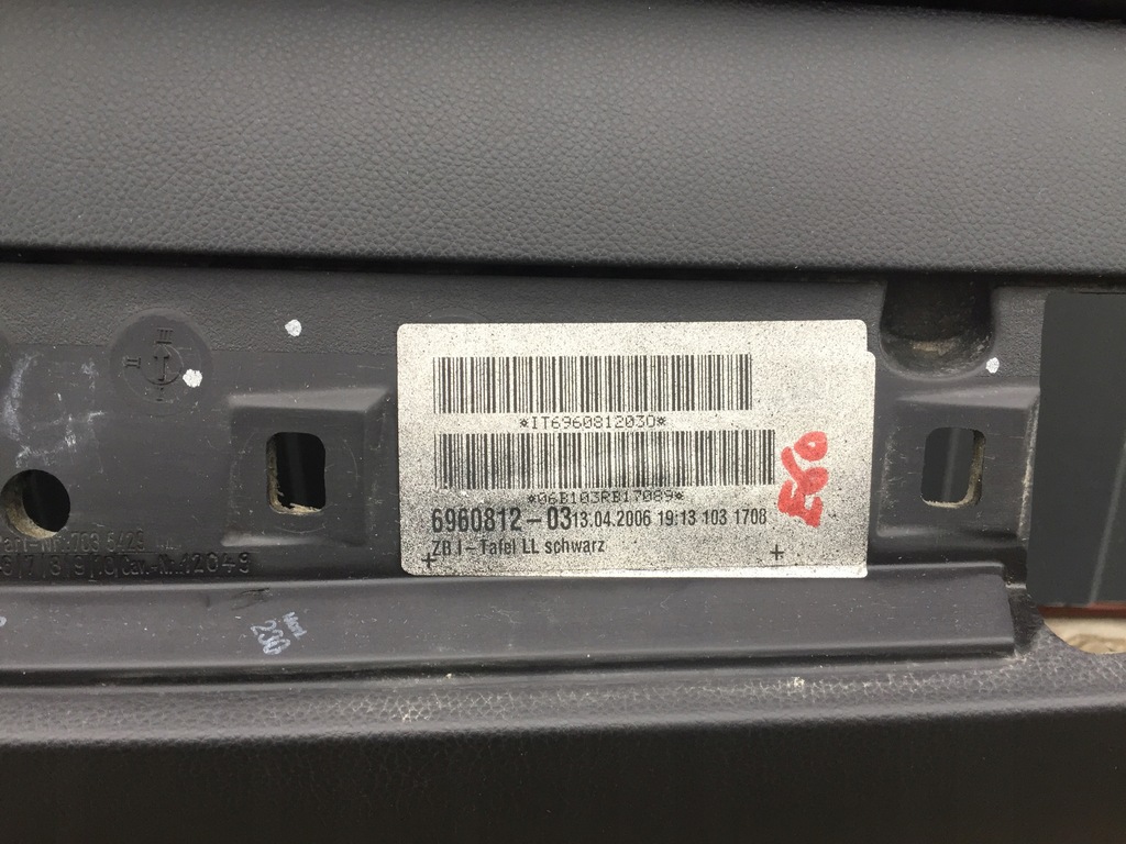 фото №8, Bmw e60 e61 приборная панель приборная консоль