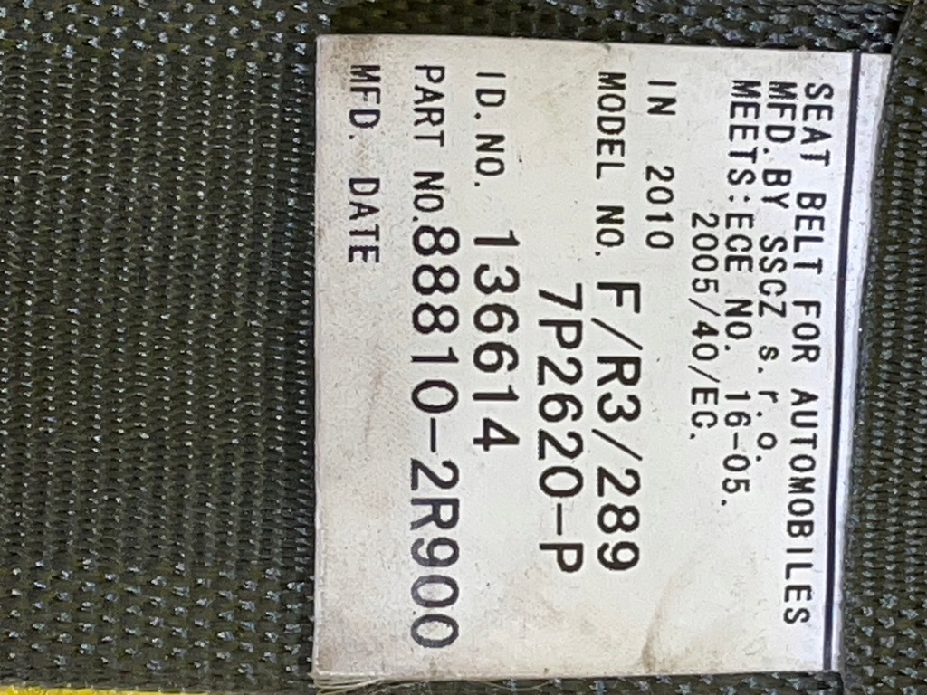 фото №8, Hyundai i30 - pas безопасности kompletny - 888102r900