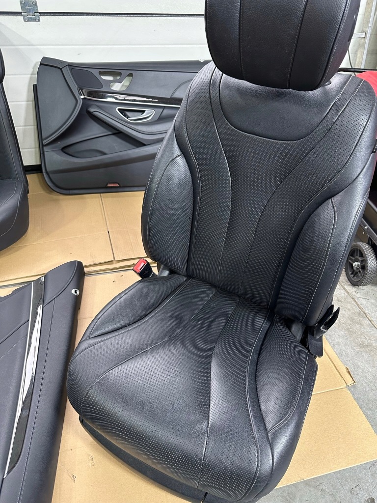 фото №9, Mercedes s klasa w222 сиденья сиденье обшивки салон