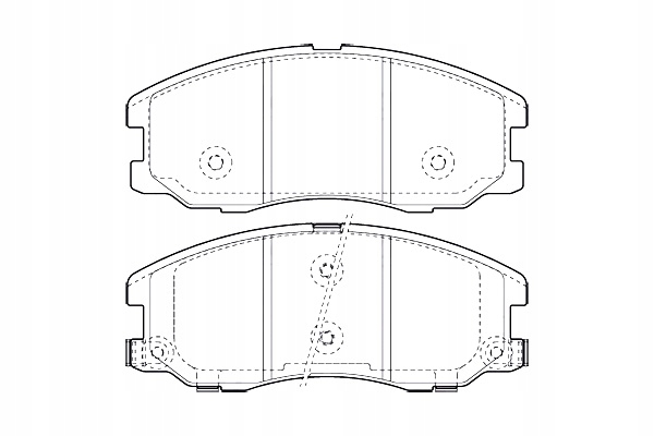 фото №1, Valeo гальмівні колодки гальмівні opel antara 06- перед