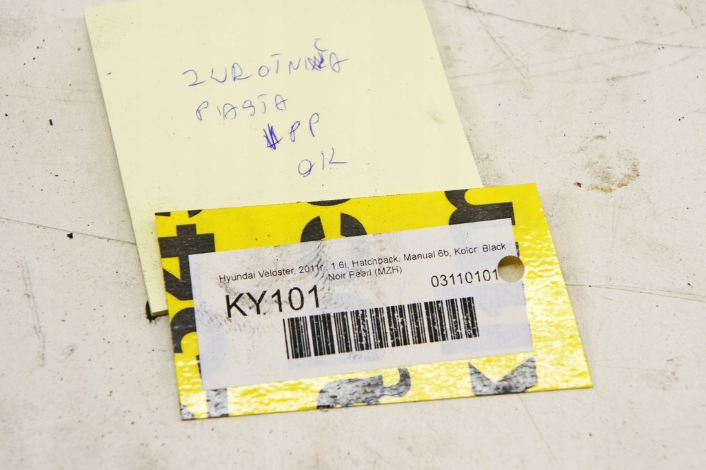 фото №6, Ky101 hyundai veloster 1.6i поворотный кулак правый перед