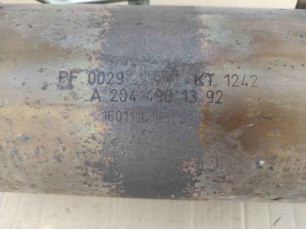 фото №5, Катализатор фильтр dpf mercedes w212 w204 2.2cdi om651 a2044901392 kt1242