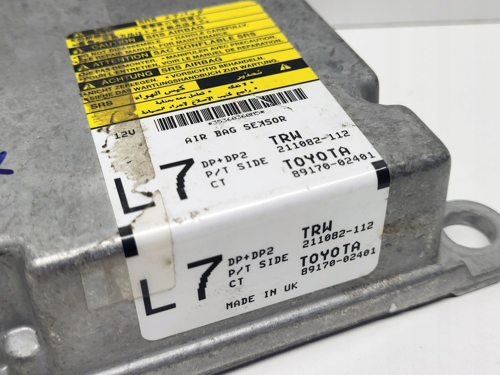 фото №8, Toyota corolla e12 модуль датчик подушка безопасности 89170-02401
