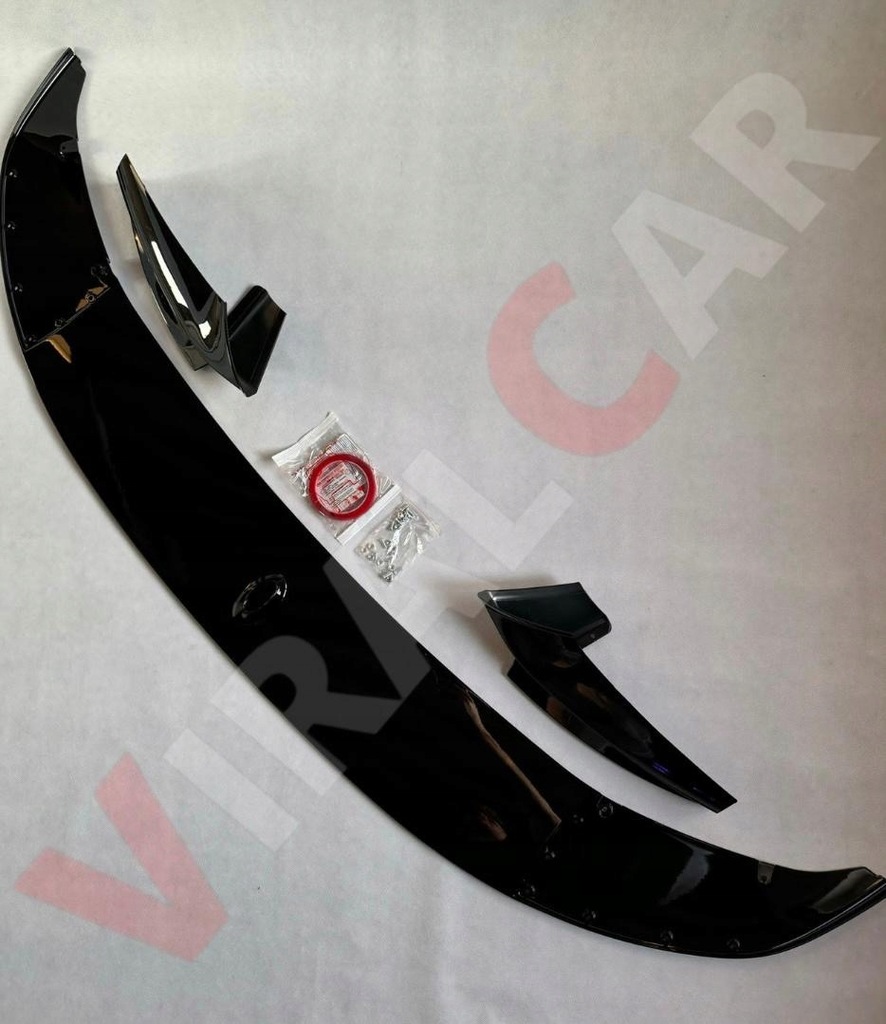 фото №12, Накладка бампера сплиттер bmw f10 f11 чёрный блеск