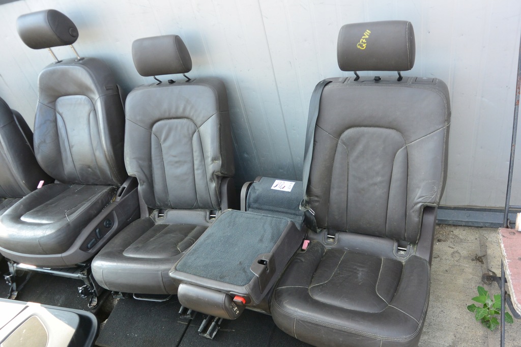 фото №10, Сиденья заднее сиденье обшивки 7 мест алькантара audi q7 eu