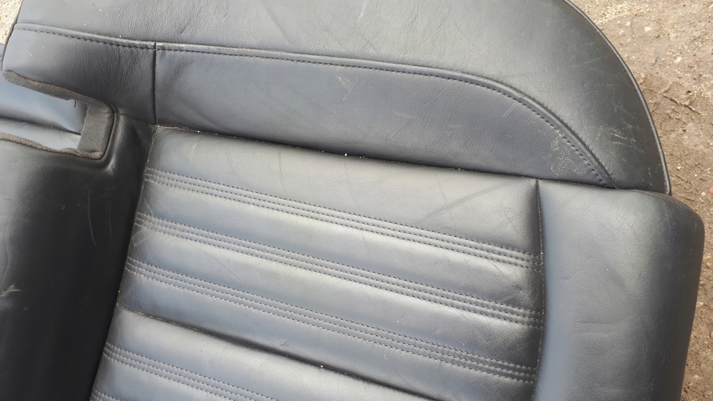 фото №12, A7 4g заднє сидіння спинка задня шкіра sline czarna