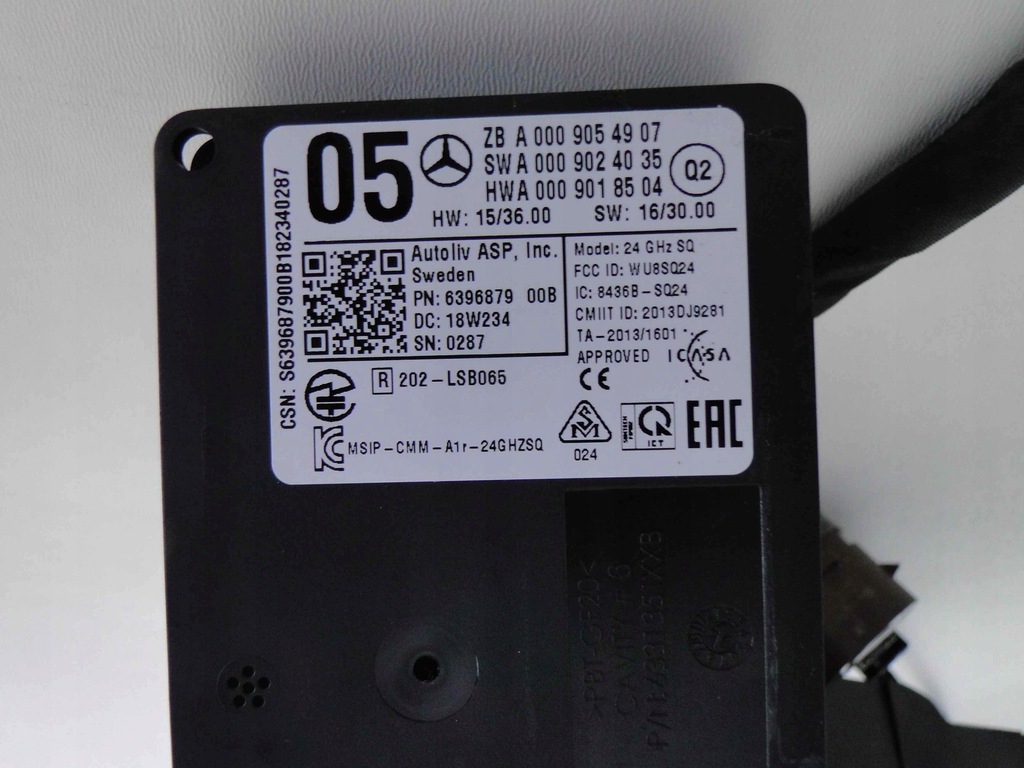 фото №3, Mercedes gle w166 166 радар fcw-stop w решітка радіатора