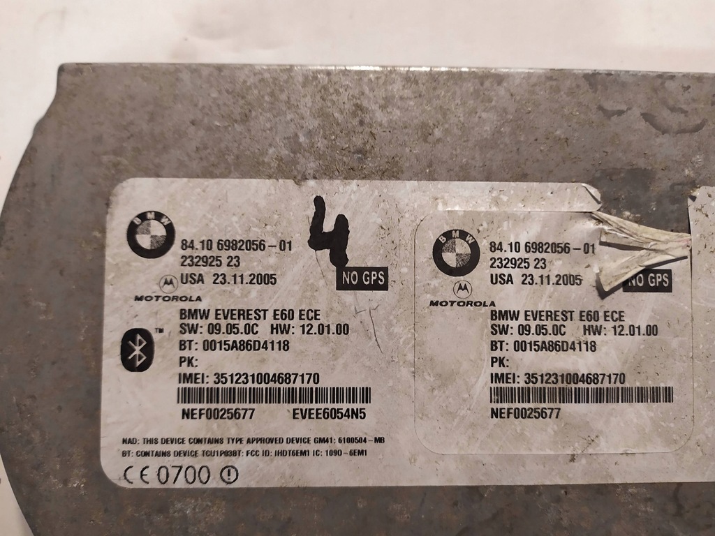 фото №7, Модуль bluetooth bmw 5 e60 e61 e87 23292523