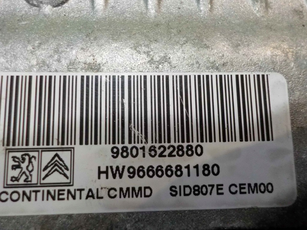 фото №4, Peugeot 508 i 1.6 hdi 13r блок управления бортовой компьютер двигателя 9801622880