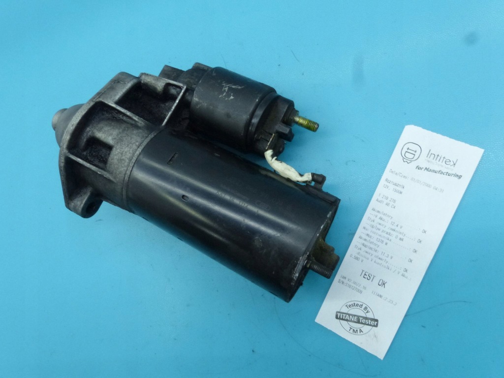 фото №1, Test стартер audi a6 c4 1.9 tdi