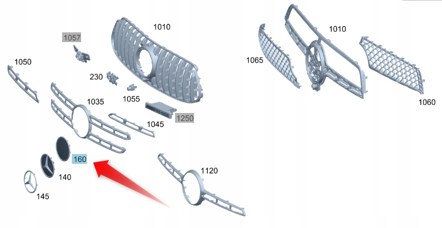 фото №5, Эмблема подогреваемый mercedes решётка радиатора do радара