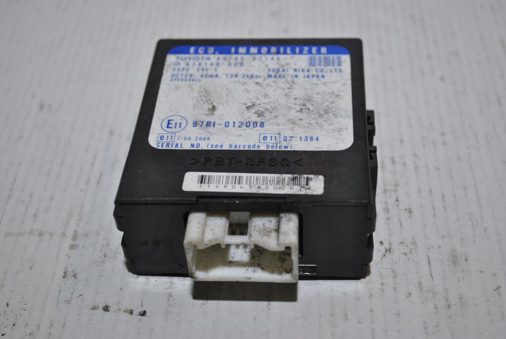 фото №5, Модуль иммобилайзер toyota corolla e12 89780-12140