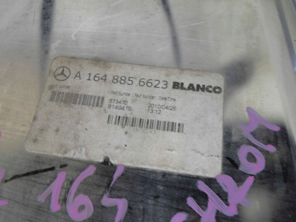 Ml w164 164 бляха  спойлер на фаркоп  grand edition Цена