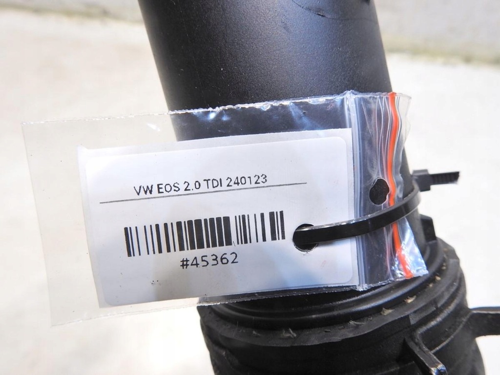 фото №4, Wąż труба интеркулер vw eos 2.0 tdi 3c0145770b