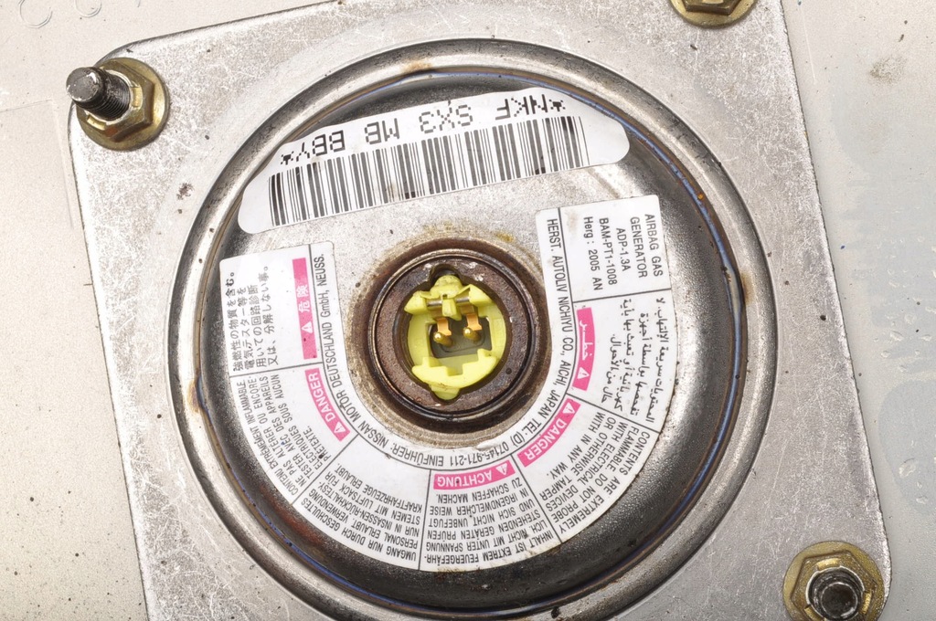 фото №6, Nissan x-trail i t30 подушка повітряна водія подушка безпеки