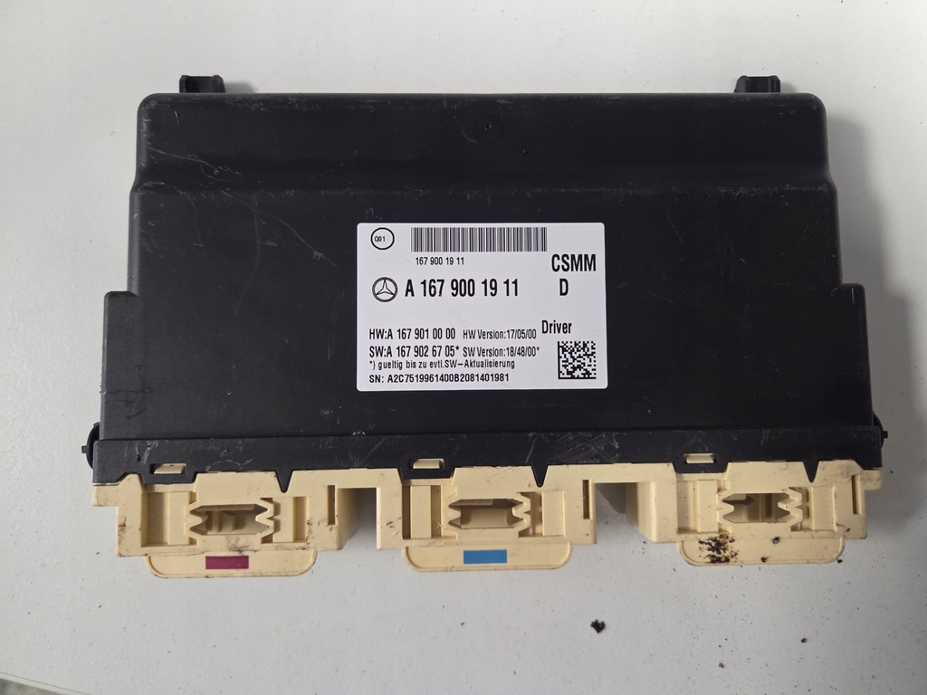 фото №1, Модуль сиденье mercedes a1679001911