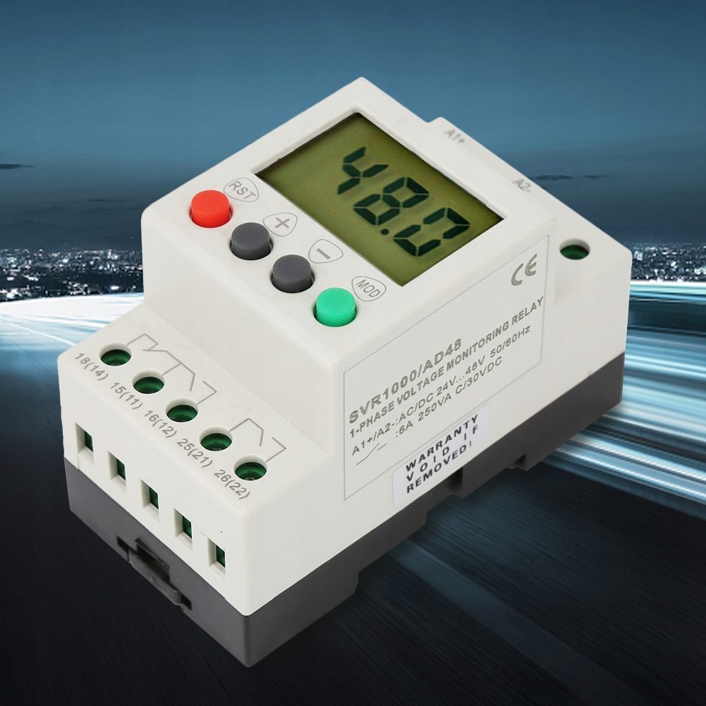 фото №12, Svr1000 jednofazowy реле захисний
