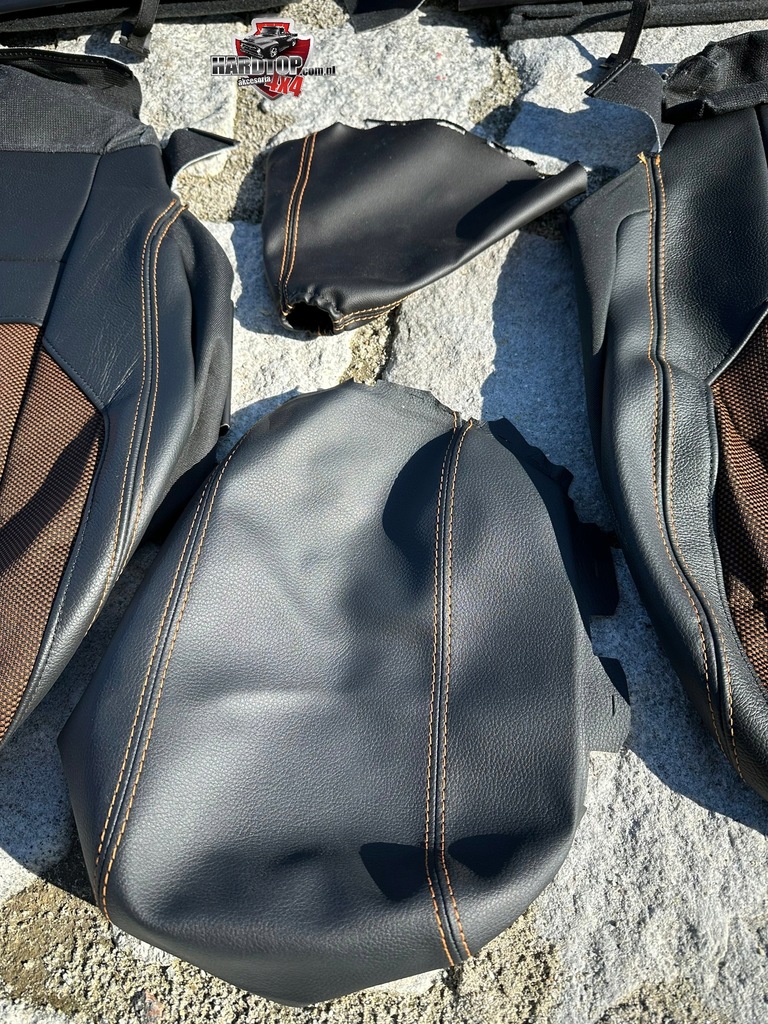 фото №7, Чохли оригінальні набір шкіра na сидіння ford ranger wildtrak коричневі