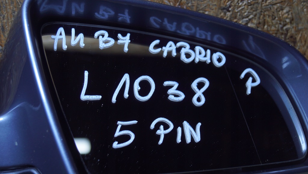 фото №8, Дзеркало праве audi a4 b7 cabrio 5 pin